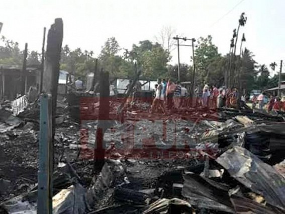 Fire guts Natun Bazar market